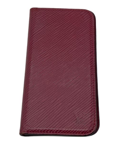 LOUIS VUITTON（ルイ ヴィトン）LOUIS VUITTON (ルイ ヴィトン) スマホケース ボルドーの古着・服飾アイテム