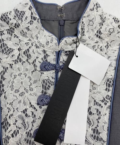 PAMEO POSE（パメオポーズ）PAMEO POSE (パメオポーズ) Shenfa Longsleeve Dress グレー サイズ:M 未使用品の古着・服飾アイテム