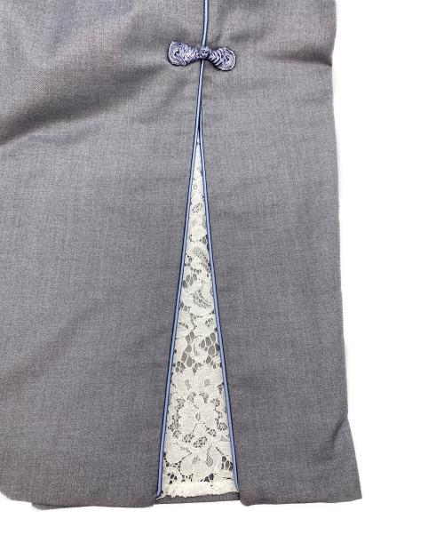 PAMEO POSE（パメオポーズ）PAMEO POSE (パメオポーズ) Shenfa Longsleeve Dress グレー サイズ:M 未使用品の古着・服飾アイテム