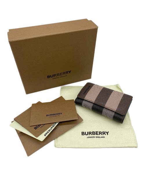 BURBERRY（バーバリー）BURBERRY (バーバリー) キーケース ブラウンの古着・服飾アイテム