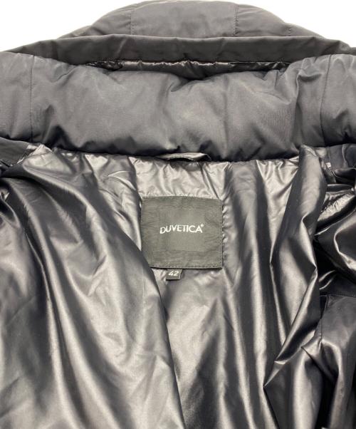 DUVETICA（デュベティカ）DUVETICA (デュベティカ) NORA ダウンコート ブラック サイズ:SIZE 42の古着・服飾アイテム