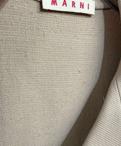 MARNI（マルニ）MARNI (マルニ) スタンドカラー バルーンシルエットコート ブラウン サイズ:SIZE 40 (L)の古着・服飾アイテム