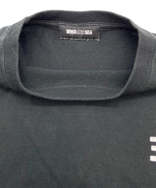 WIND AND SEA（ウィンダンシー）WIND AND SEA (ウィンダンシー) プリントTシャツ ブラック サイズ:SIZE Sの古着・服飾アイテム