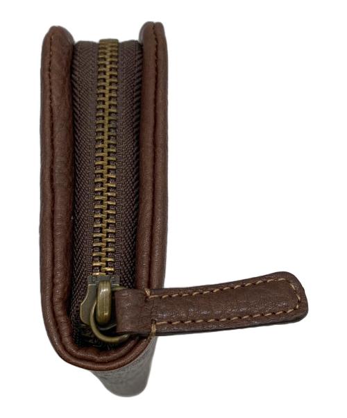 土屋鞄（ツチヤカバン）土屋鞄 (ツチヤカバン) クッションファスナー長財布 ブラウンの古着・服飾アイテム