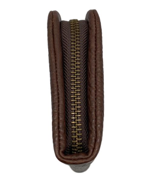 土屋鞄（ツチヤカバン）土屋鞄 (ツチヤカバン) クッションファスナー長財布 ブラウンの古着・服飾アイテム