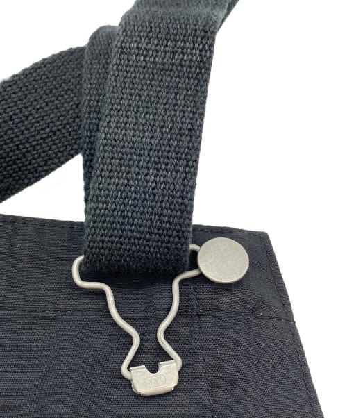 Spick and Span（スピック＆スパン）Spick and Span (スピック＆スパン) リップストップオーバーオール ブラック サイズ:SIZE 38の古着・服飾アイテム