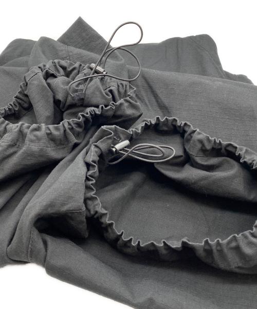 Spick and Span（スピック＆スパン）Spick and Span (スピック＆スパン) リップストップオーバーオール ブラック サイズ:SIZE 38の古着・服飾アイテム
