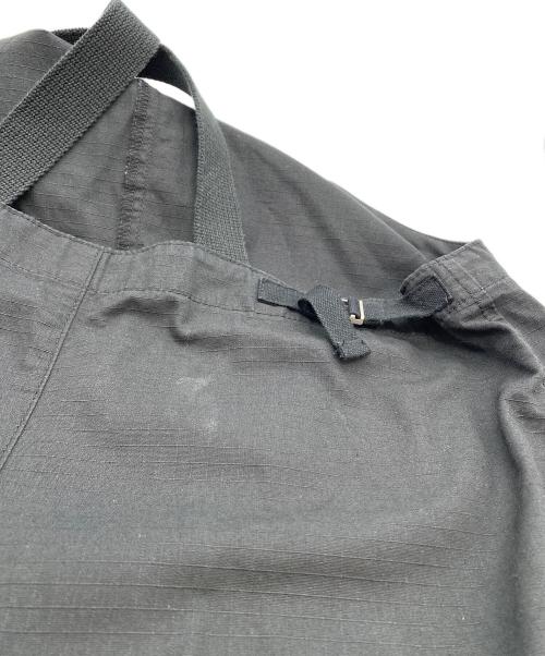 Spick and Span（スピック＆スパン）Spick and Span (スピック＆スパン) リップストップオーバーオール ブラック サイズ:SIZE 38の古着・服飾アイテム