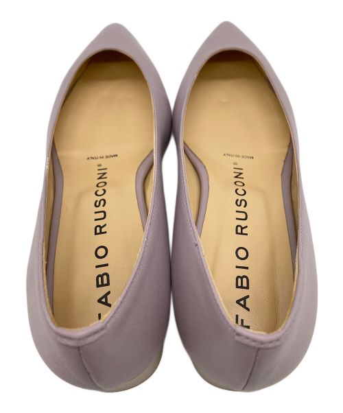 FABIO RUSCONI（ファビオルスコーニ）FABIO RUSCONI (ファビオルスコーニ) ローヒールパンプス ライラック サイズ:SIZE 36(23cm～23.5ｃｍ）の古着・服飾アイテム