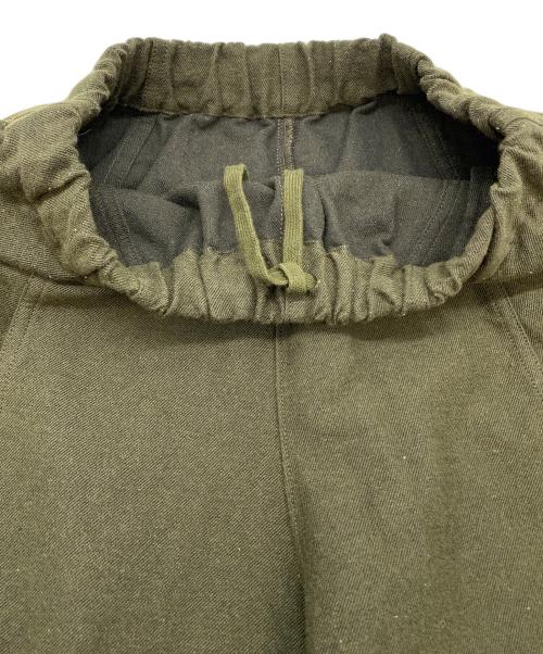 Curensology（カレンソロジー）Curensology (カレンソロジー) コットンウールドロストパンツ グリーン サイズ:SIZE Freeの古着・服飾アイテム