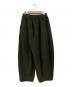 Curensology (カレンソロジー) コットンウールドロストパンツ グリーン サイズ:SIZE Free：8000円