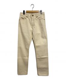 DIESEL（ディーゼル）の古着「セルビッチデニムパンツ」｜ベージュ