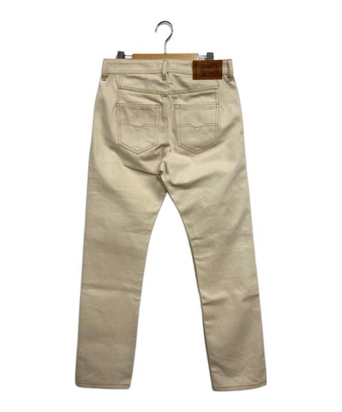 DIESEL（ディーゼル）DIESEL (ディーゼル) セルビッチデニムパンツ ベージュ サイズ:W27(68.5㎝)の古着・服飾アイテム