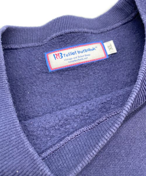 Russet Burbank（ラセット バーバンク）Russet Burbank (ラセット バーバンク) ロゴスウェットシャツ ネイビー サイズ:SIZE XLの古着・服飾アイテム