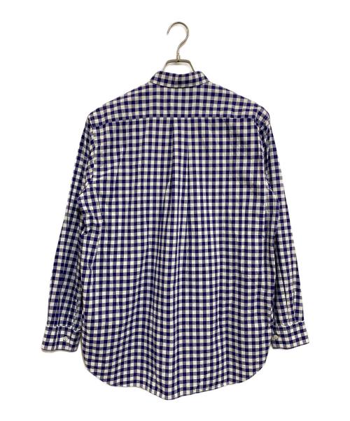 COMME des GARCONS SHIRT（コムデギャルソンシャツ）COMME des GARCONS SHIRT (コムデギャルソンシャツ) ギンガムチェックシャツ ネイビー×ホワイト サイズ:SIZE Mの古着・服飾アイテム