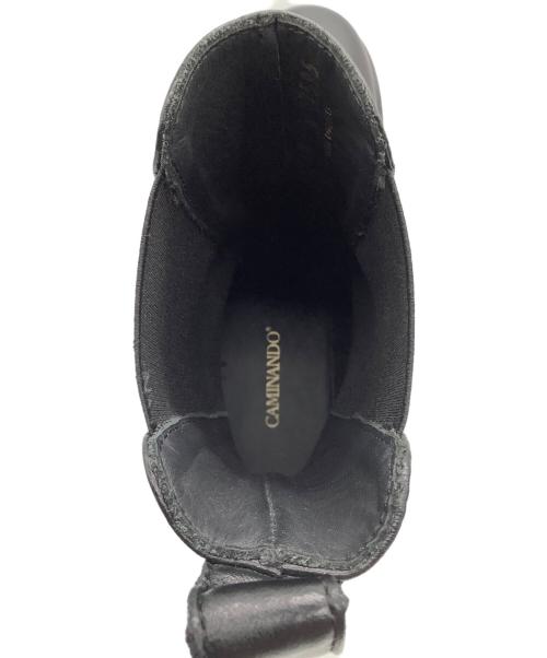 IENA（イエナ）IENA (イエナ) Caminando (カミナンド) 別注 TREKSOLE SIDE GOA BOOTS ブラック サイズ:SIZE 8 (26cm)の古着・服飾アイテム