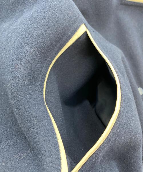 My Sugar Babe（マイシュガーベイブ）My Sugar Babe (マイシュガーベイブ) スタジャン ネイビー×ベージュ サイズ:SIZE Lの古着・服飾アイテム