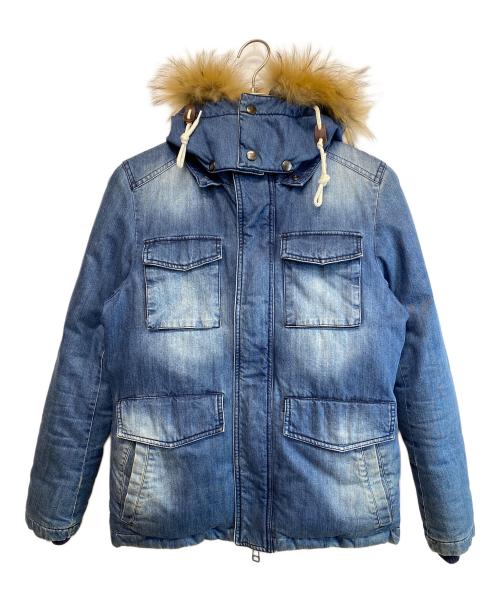 The Duffer of ST.George（ザ ダファーオブセントジョージ）The Duffer of ST.George (ザ ダファーオブセントジョージ) デニムダウンジャケット ブルー サイズ:SIZE UK Sの古着・服飾アイテム