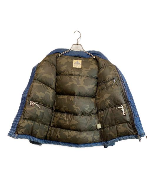 The Duffer of ST.George（ザ ダファーオブセントジョージ）The Duffer of ST.George (ザ ダファーオブセントジョージ) デニムダウンジャケット ブルー サイズ:SIZE UK Sの古着・服飾アイテム