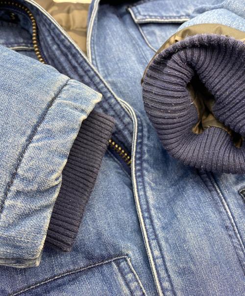 The Duffer of ST.George（ザ ダファーオブセントジョージ）The Duffer of ST.George (ザ ダファーオブセントジョージ) デニムダウンジャケット ブルー サイズ:SIZE UK Sの古着・服飾アイテム