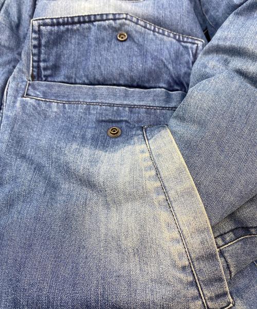 The Duffer of ST.George（ザ ダファーオブセントジョージ）The Duffer of ST.George (ザ ダファーオブセントジョージ) デニムダウンジャケット ブルー サイズ:SIZE UK Sの古着・服飾アイテム