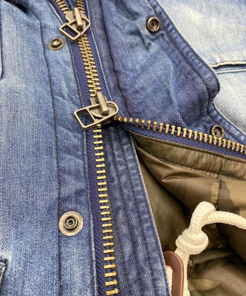 The Duffer of ST.George（ザ ダファーオブセントジョージ）The Duffer of ST.George (ザ ダファーオブセントジョージ) デニムダウンジャケット ブルー サイズ:SIZE UK Sの古着・服飾アイテム