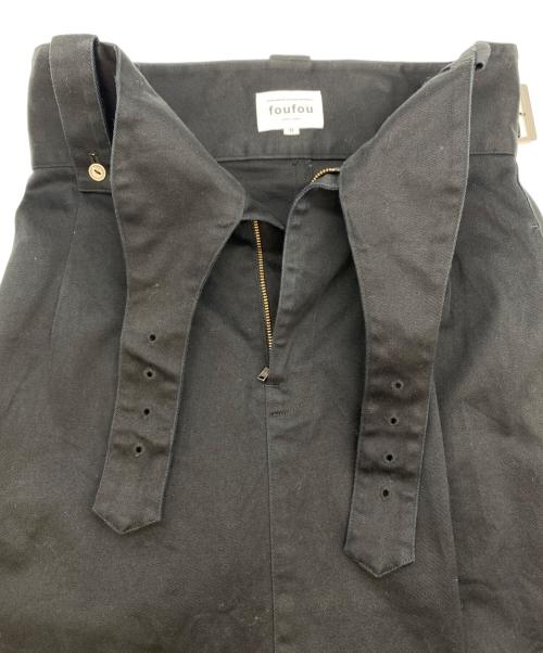 foufou（フーフー ザドレス）foufou (フーフー) the musium skirt ブラックの古着・服飾アイテム