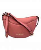 MICHAEL KORSマイケル・コース）の古着「ドーバースモールハーフムーンショルダーバッグ」｜ピンク