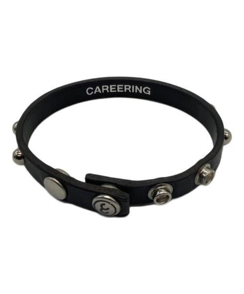 CAREERING（キャリアリング）CAREERING (キャリアリング) スタッズブレスレット ブラック サイズ:Freeの古着・服飾アイテム