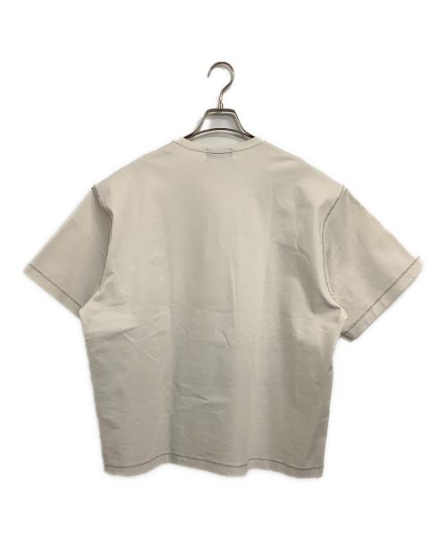 KOLOR（カラー）KOLOR (カラー) ハイゲージコットンストレッチカットソー ホワイト サイズ:SIZE 2の古着・服飾アイテム