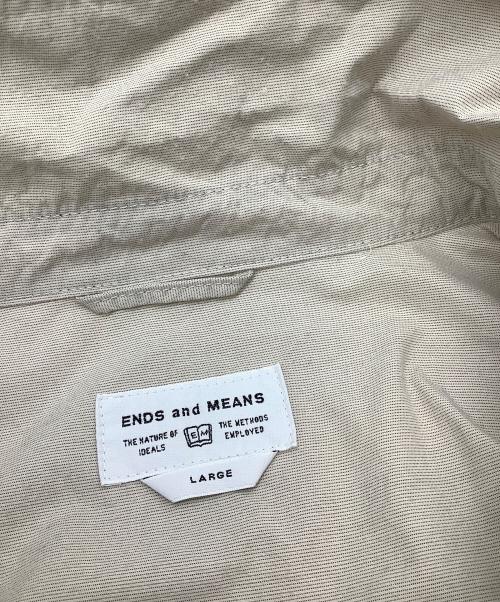 ENDS and MEANS（エンズアンド ミーンズ）ENDS and MEANS (エンズアンド ミーンズ) Hunting Jacket ベージュ サイズ:SIZE Lの古着・服飾アイテム
