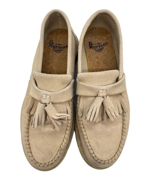 Dr.Martens（ドクターマーチン）Dr.Martens (ドクターマーチン) ADRIAN MONO タッセルローファー ベージュ サイズ:UK8の古着・服飾アイテム