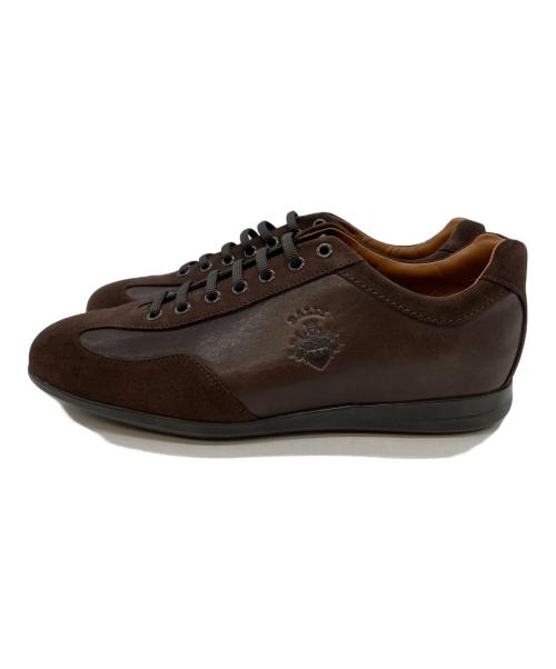 BALLY（バリー）BALLY (バリー) レザースニーカー ブラウン サイズ:US9.5の古着・服飾アイテム