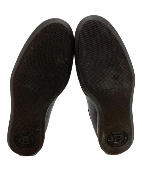 BALLY（バリー）BALLY (バリー) レザースニーカー ブラウン サイズ:US9.5の古着・服飾アイテム