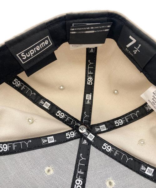 SUPREME（シュプリーム）Supreme (シュプリーム) キャップ ベージュ サイズ:7　1/4の古着・服飾アイテム