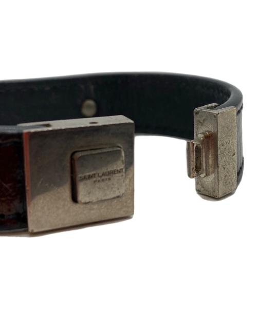 Saint Laurent Paris（サンローランパリ）Saint Laurent Paris (サンローランパリ) ブレスレット ブラック サイズ:Freeの古着・服飾アイテム