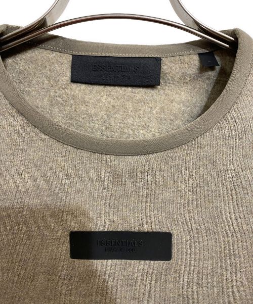 FOG ESSENTIALS（フィアオブゴッド エッセンシャル）FOG ESSENTIALS (フィアオブゴッド エッセンシャル) クルーネックスウェット ブラウン サイズ:L 未使用品の古着・服飾アイテム