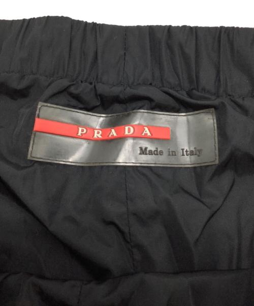 PRADA（プラダ）PRADA (プラダ) ヴィンテージポケッタブルナイロンパンツ ブラック サイズ:SIZE 42 (S)の古着・服飾アイテム
