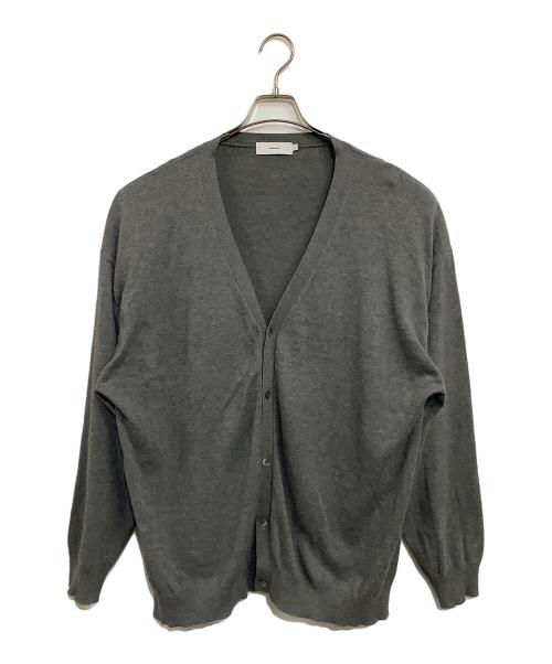 Graphpaper（グラフペーパー）Graphpaper (グラフペーパー) Suvin Cardigan グレー サイズ:SIZE Freeの古着・服飾アイテム