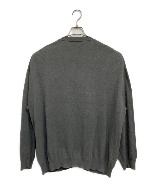 Graphpaper（グラフペーパー）Graphpaper (グラフペーパー) Suvin Cardigan グレー サイズ:SIZE Freeの古着・服飾アイテム