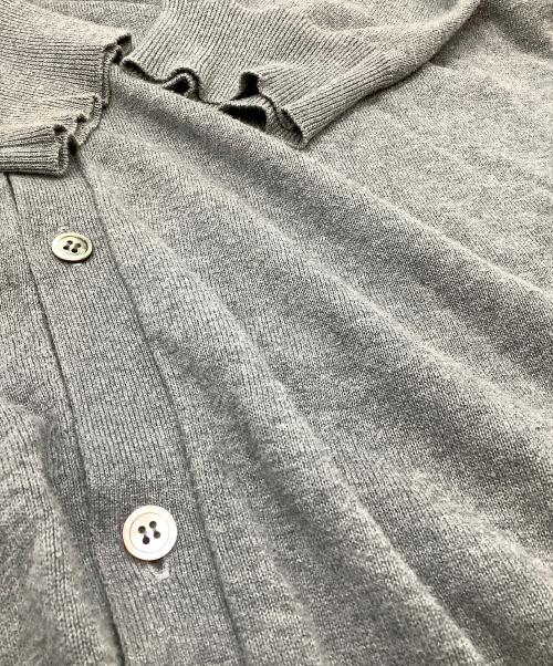 Graphpaper（グラフペーパー）Graphpaper (グラフペーパー) Suvin Cardigan グレー サイズ:SIZE Freeの古着・服飾アイテム