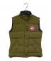 CANADA GOOSE（カナダグース）の古着「FREESTYLE VEST」｜オリーブ