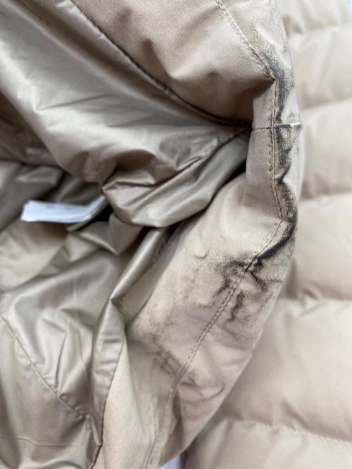 WOOLRICH（ウールリッチ）WOOLRICH (ウールリッチ) JOURNAL STANDARD (ジャーナルスタンダード) 別注 ダウンコート PUFFY PRESCOTT ベージュ サイズ:SIZE US S 未使用品の古着・服飾アイテム