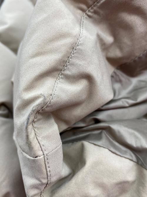 WOOLRICH（ウールリッチ）WOOLRICH (ウールリッチ) JOURNAL STANDARD (ジャーナルスタンダード) 別注 ダウンコート PUFFY PRESCOTT ベージュ サイズ:SIZE US S 未使用品の古着・服飾アイテム