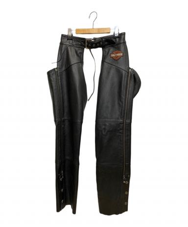 ハーレーダビッドソンharley davidsoレザーチャップス レザーパンツ 中古・古着通販】HARLEY-DAVIDSON (ハーレーダビッドソン) 00's レザー