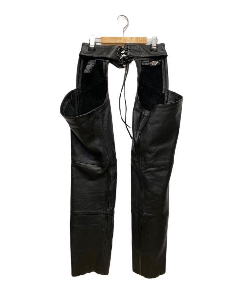 HARLEY-DAVIDSON（ハーレーダビッドソン）HARLEY-DAVIDSON (ハーレーダビッドソン) 00's レザーチャップス ブラック サイズ:SIZE Mの古着・服飾アイテム
