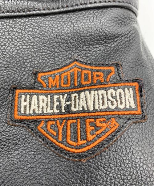 HARLEY-DAVIDSON（ハーレーダビッドソン）HARLEY-DAVIDSON (ハーレーダビッドソン) 00's レザーチャップス ブラック サイズ:SIZE Mの古着・服飾アイテム
