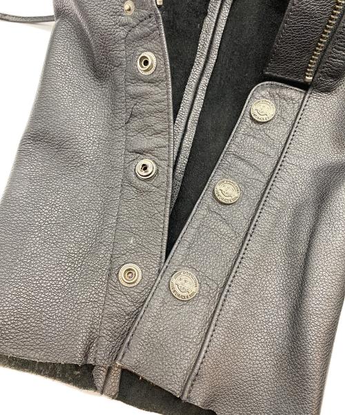 HARLEY-DAVIDSON（ハーレーダビッドソン）HARLEY-DAVIDSON (ハーレーダビッドソン) 00's レザーチャップス ブラック サイズ:SIZE Mの古着・服飾アイテム