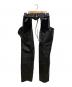 HARLEY-DAVIDSON (ハーレーダビッドソン) 00's レザーチャップス ブラック サイズ:SIZE M：7000円