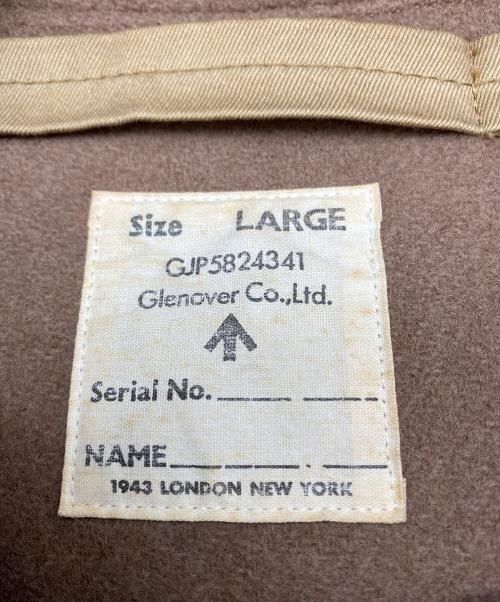GLENOVER（グレンオーバー）GLENOVER (グレンオーバー) ヴィンテージロングダッフルコート ブラウン サイズ:SIZE Lの古着・服飾アイテム